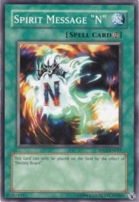 Spirit Message "N" [RP02-EN047] Common | Exor Games Bridgewater