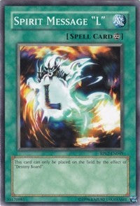 Spirit Message "L" [RP02-EN049] Common | Exor Games Bridgewater