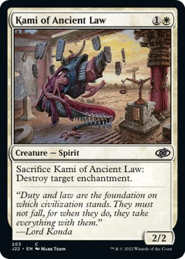 Kami of Ancient Law [Jumpstart 2022] | Exor Games Bridgewater