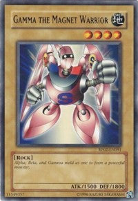 Gamma The Magnet Warrior [RP02-EN091] Rare | Exor Games Bridgewater