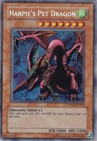 Harpie's Pet Dragon [RP02-EN093] Secret Rare | Exor Games Bridgewater