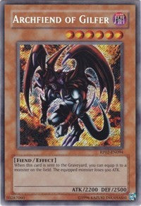 Archfiend of Gilfer [RP02-EN094] Secret Rare | Exor Games Bridgewater