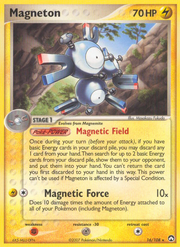 Magneton (16/108) [EX: Power Keepers] | Exor Games Bridgewater