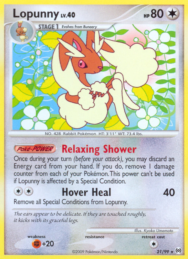 Lopunny (21/99) [Platinum: Arceus] | Exor Games Bridgewater