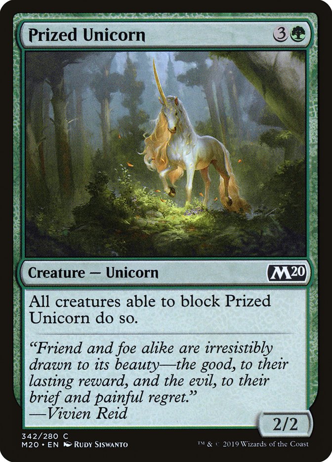 Prized Unicorn [Core Set 2020] | Exor Games Bridgewater