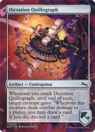 Dictation Quillograph [Unstable] | Exor Games Bridgewater