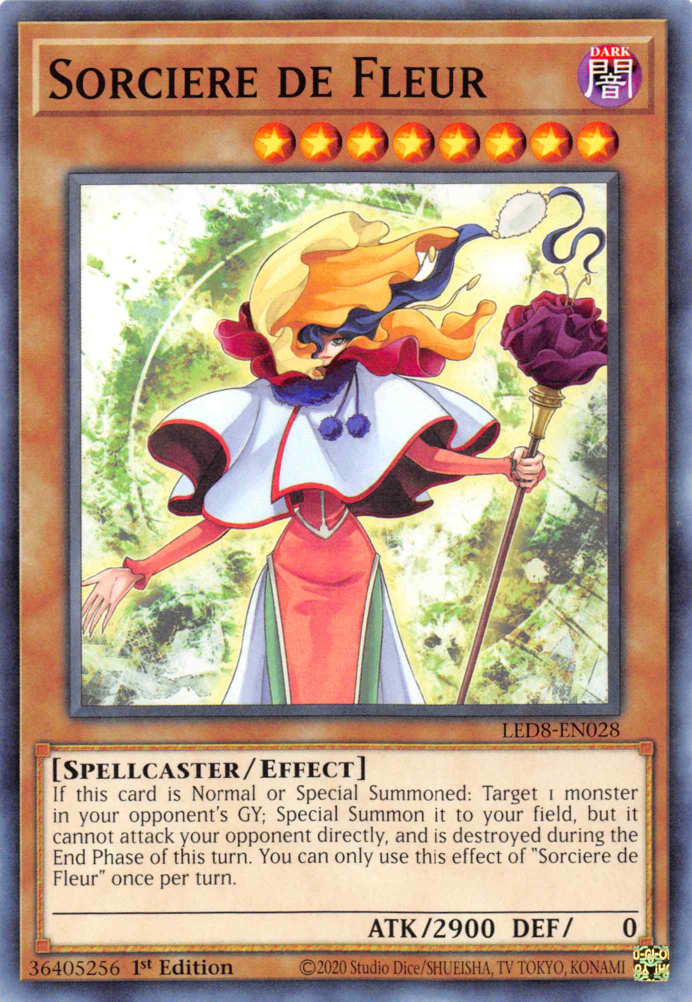 Sorciere de Fleur [LED8-EN028] Common | Exor Games Bridgewater