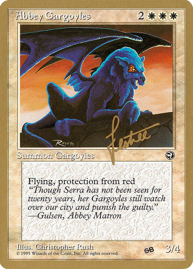 Abbey Gargoyles (Bertrand Lestree) (SB) [Pro Tour Collector Set] | Exor Games Bridgewater