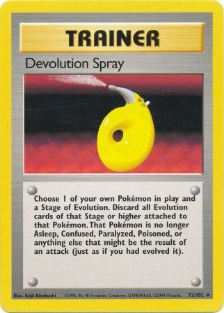 Devolution Spray (72/102) [Base Set Unlimited] | Exor Games Bridgewater