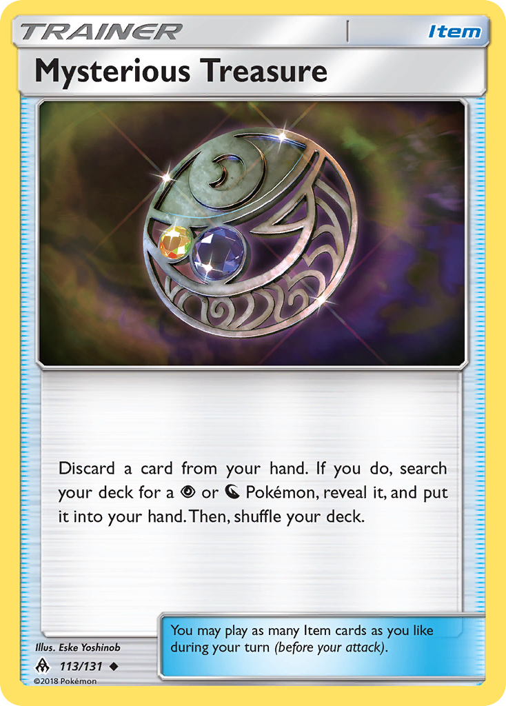 Mysterious Treasure (113/131) [Sun & Moon: Forbidden Light] | Exor Games Bridgewater