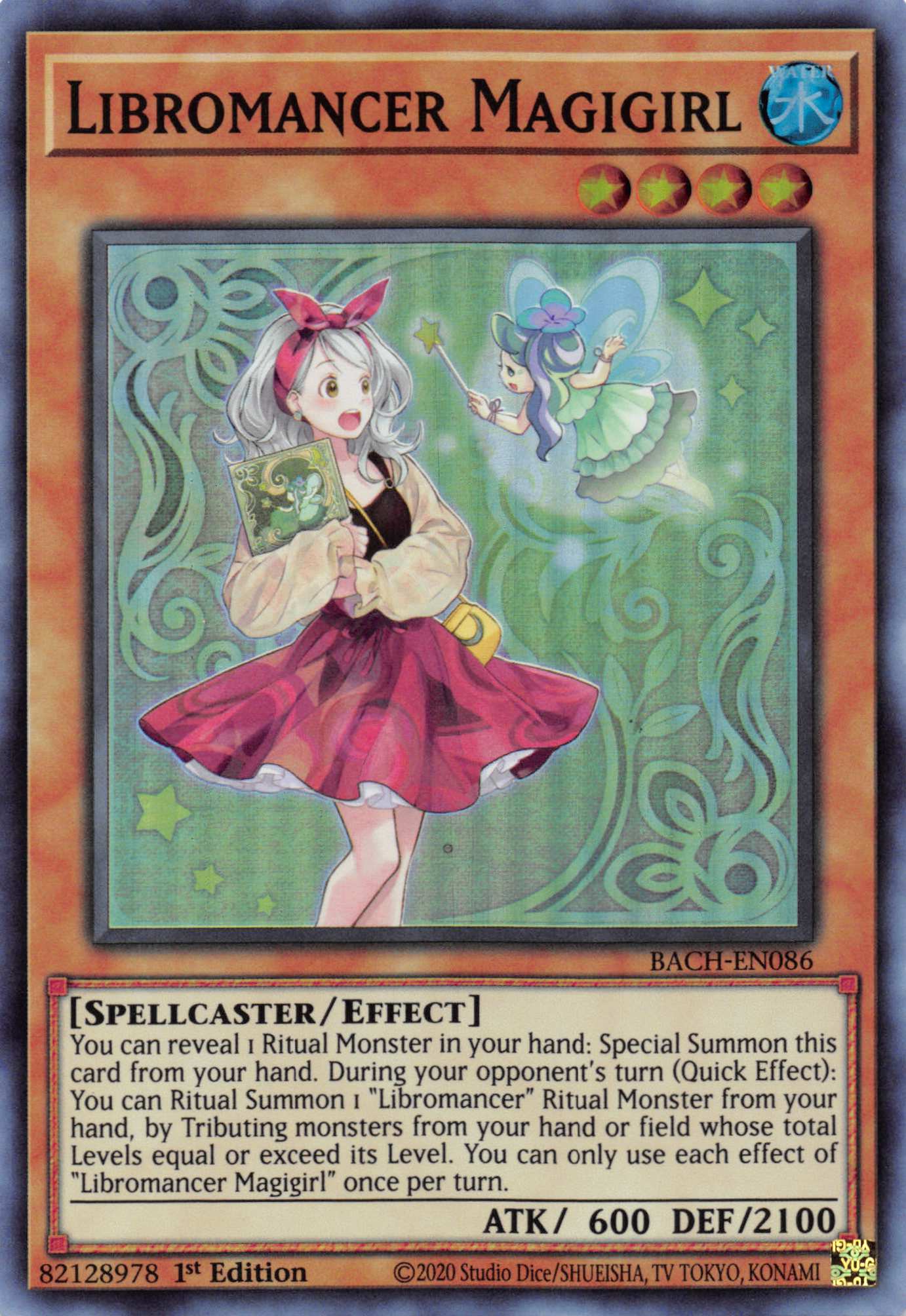 Libromancer Magigirl [BACH-EN086] Super Rare | Exor Games Bridgewater