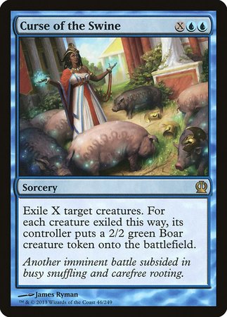 Curse of the Swine [Theros] | Exor Games Bridgewater