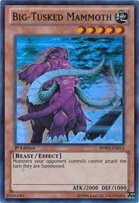 Big-Tusked Mammoth [BPW2-EN013] Super Rare | Exor Games Bridgewater