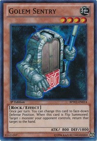 Golem Sentry [BPW2-EN014] Super Rare | Exor Games Bridgewater