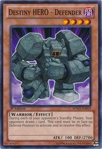 Destiny Hero - Defender [BPW2-EN019] Common | Exor Games Bridgewater