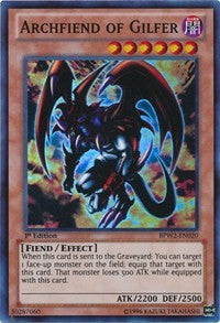 Archfiend of Gilfer [BPW2-EN020] Super Rare | Exor Games Bridgewater