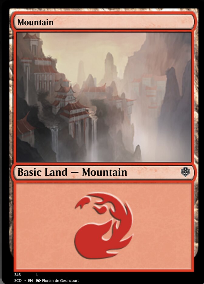 Mountain (346) [Starter Commander Decks] | Exor Games Bridgewater