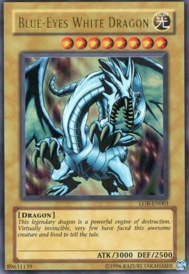 Blue-Eyes White Dragon [LOB-EN001] Ultra Rare | Exor Games Bridgewater