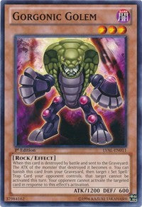 Gorgonic Golem [LVAL-EN011] Common | Exor Games Bridgewater