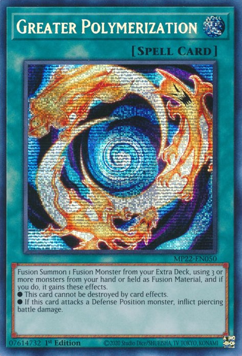 Greater Polymerization [MP22-EN050] Prismatic Secret Rare | Exor Games Bridgewater