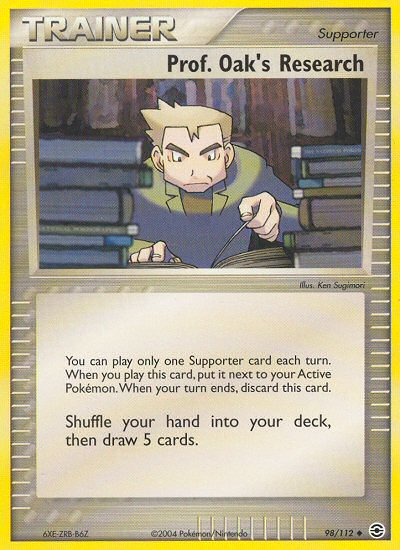 Prof. Oak's Research (98/112) [EX: FireRed & LeafGreen] | Exor Games Bridgewater