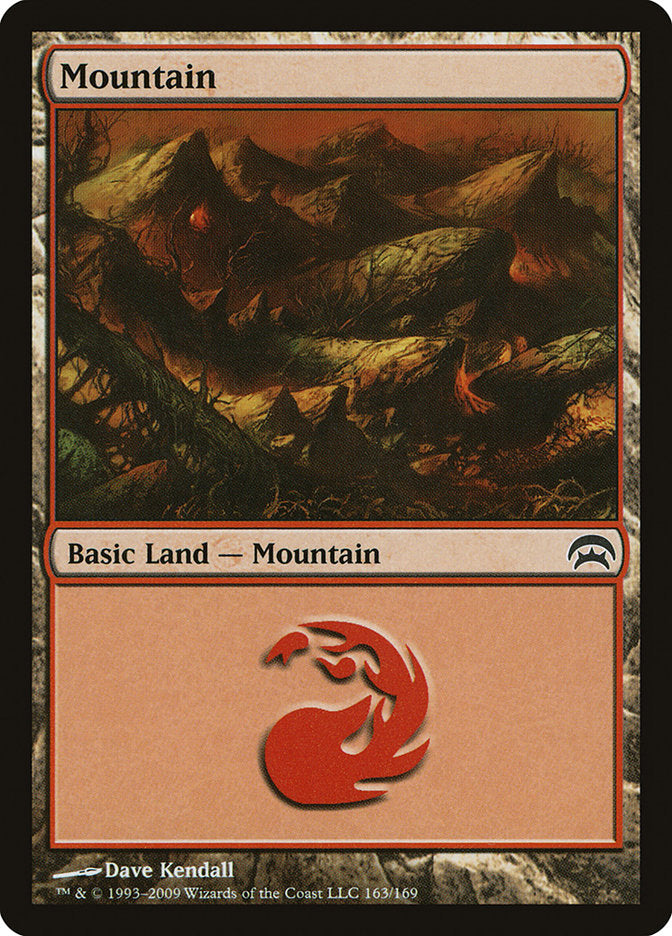 Mountain (163) [Planechase] | Exor Games Bridgewater