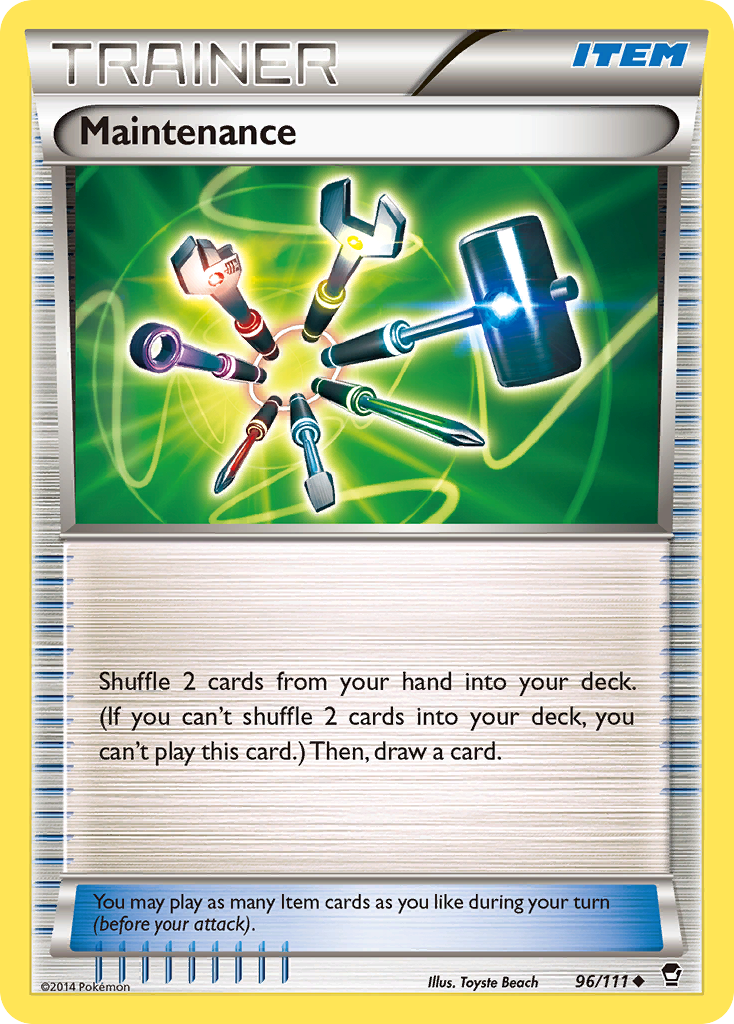 Maintenance (96/111) [XY: Furious Fists] | Exor Games Bridgewater