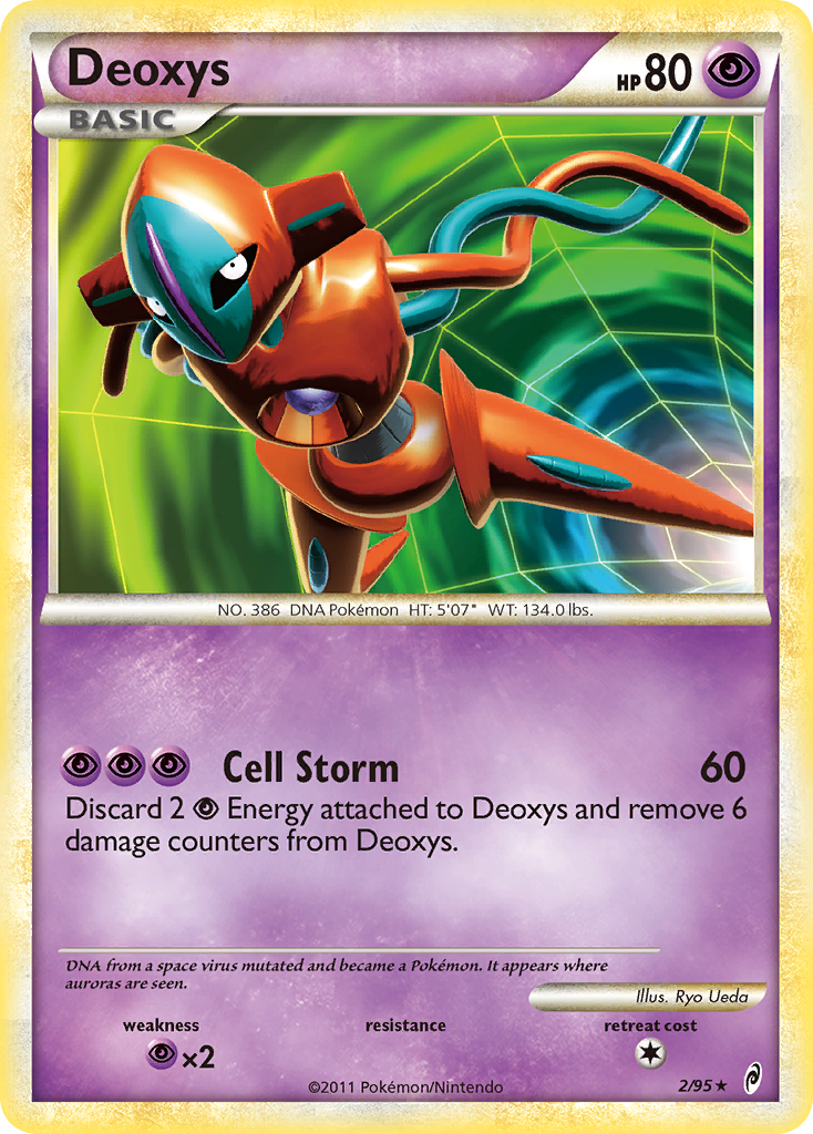 Deoxys (2/95) [HeartGold & SoulSilver: Call of Legends] | Exor Games Bridgewater