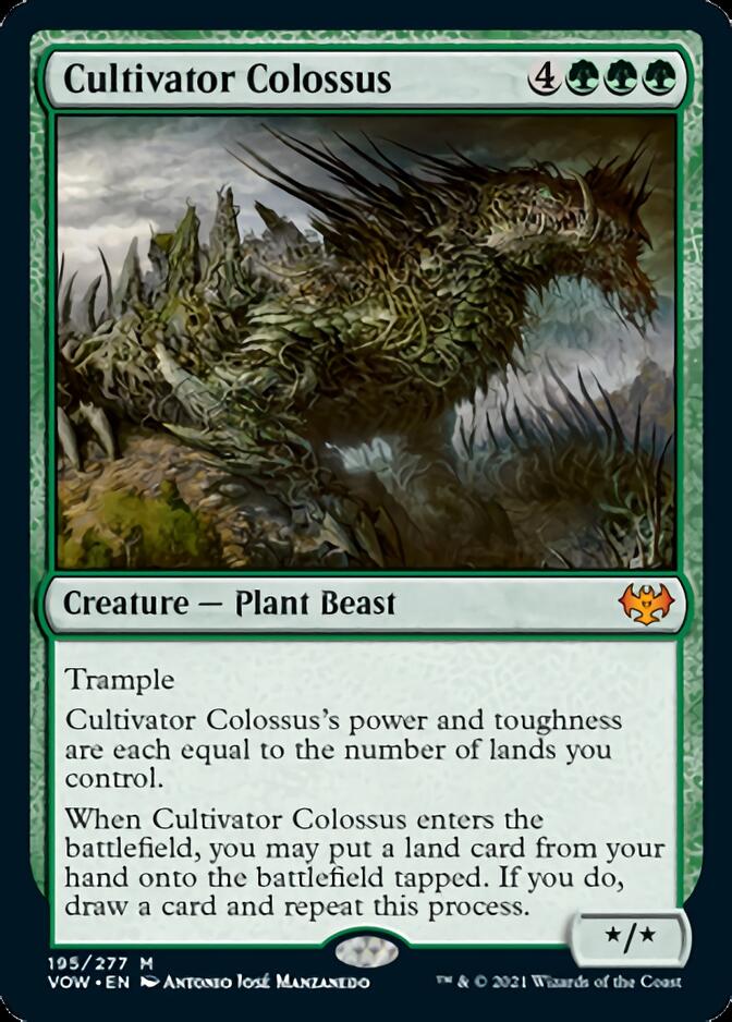 Cultivator Colossus [Innistrad: Crimson Vow] | Exor Games Bridgewater