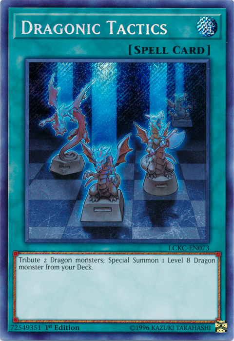 Dragonic Tactics [LCKC-EN073] Secret Rare | Exor Games Bridgewater