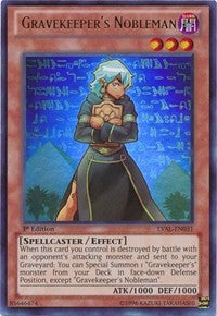 Gravekeeper's Nobleman [LVAL-EN031] Ultra Rare | Exor Games Bridgewater