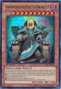 Gravekeeper's Oracle [LVAL-EN034] Ultra Rare | Exor Games Bridgewater