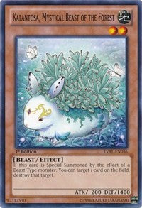 Kalantosa, Mystical Beast of the Forest [LVAL-EN036] Common | Exor Games Bridgewater