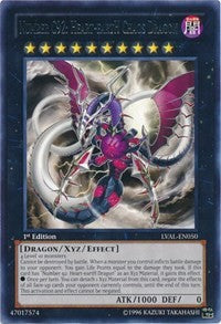 Number C92: Heart-eartH Chaos Dragon [LVAL-EN050] Rare | Exor Games Bridgewater