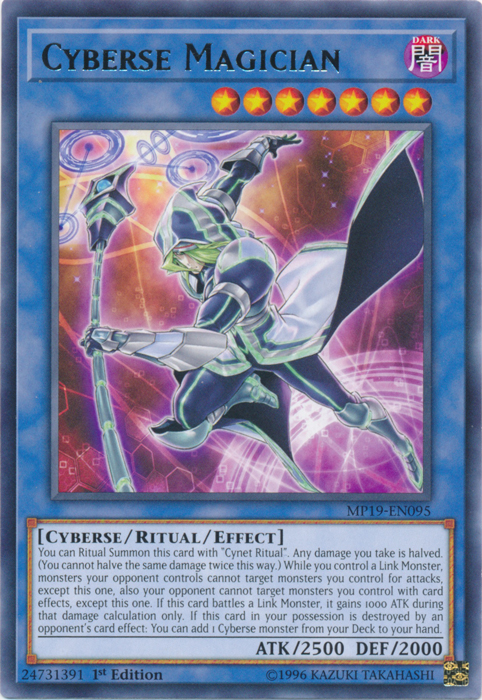 Cyberse Magician [MP19-EN095] Rare | Exor Games Bridgewater