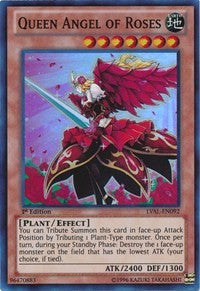 Queen Angel of Roses [LVAL-EN092] Super Rare | Exor Games Bridgewater