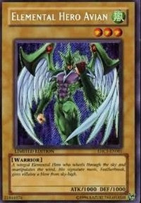Elemental HERO Avian [EHC1-EN001] Secret Rare | Exor Games Bridgewater