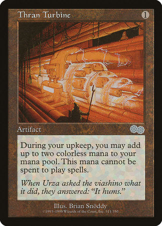 Thran Turbine [Urza's Saga] | Exor Games Bridgewater