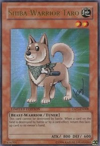 Shiba-Warrior Taro [YAP1-EN008] Ultra Rare | Exor Games Bridgewater