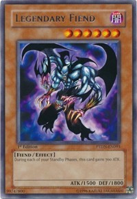 Legendary Fiend [PTDN-EN093] Rare | Exor Games Bridgewater