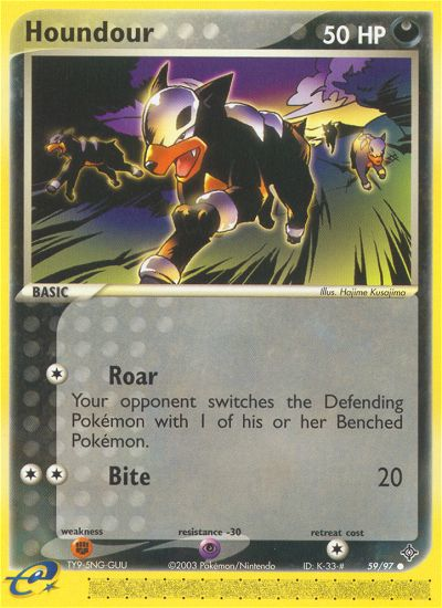 Houndour (59/97) [EX: Dragon] | Exor Games Bridgewater