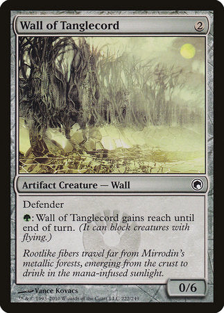 Wall of Tanglecord [Scars of Mirrodin] | Exor Games Bridgewater