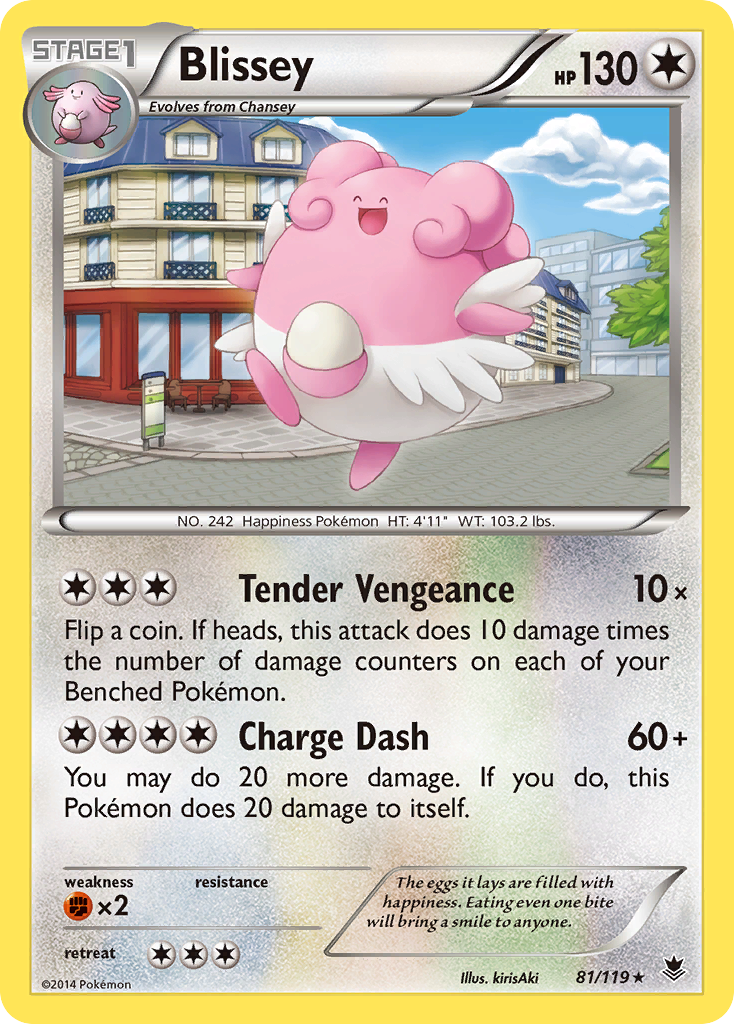 Blissey (81/119) [XY: Phantom Forces] | Exor Games Bridgewater