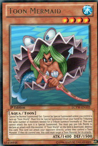 Toon Mermaid [LCYW-EN105] Rare | Exor Games Bridgewater