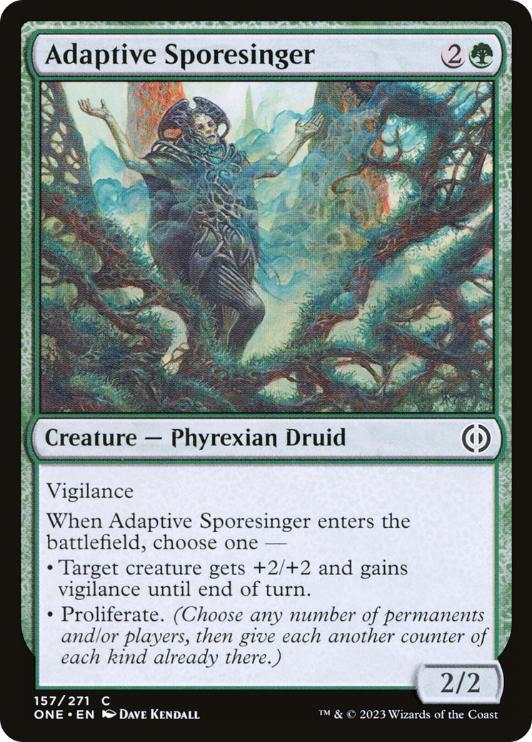 Adaptive Sporesinger [Phyrexia: All Will Be One] | Exor Games Bridgewater