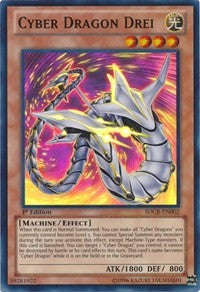 Cyber Dragon Drei [SDCR-EN002] Super Rare | Exor Games Bridgewater