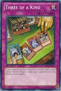 Three of a Kind [SDCR-EN031] Common | Exor Games Bridgewater