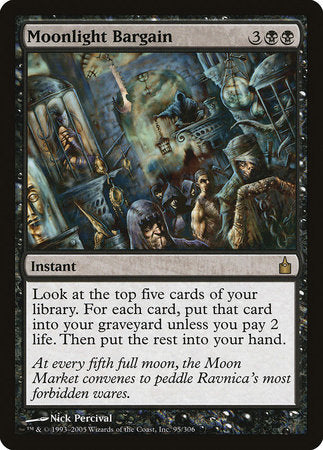 Moonlight Bargain [Ravnica: City of Guilds] | Exor Games Bridgewater