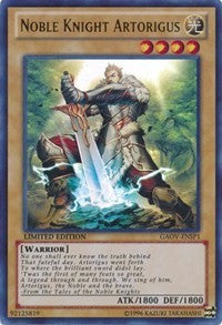 Noble Knight Artorigus (GAOV-ENSP1) [GAOV-ENSP1] Ultra Rare | Exor Games Bridgewater