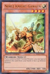 Noble Knight Gawayn [REDU-ENSP1] Ultra Rare | Exor Games Bridgewater